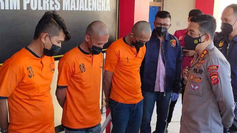 Tiga Polisi Gadungan yang Sekap Penjaga Toko di Majalengka Berhasil Diciduk!