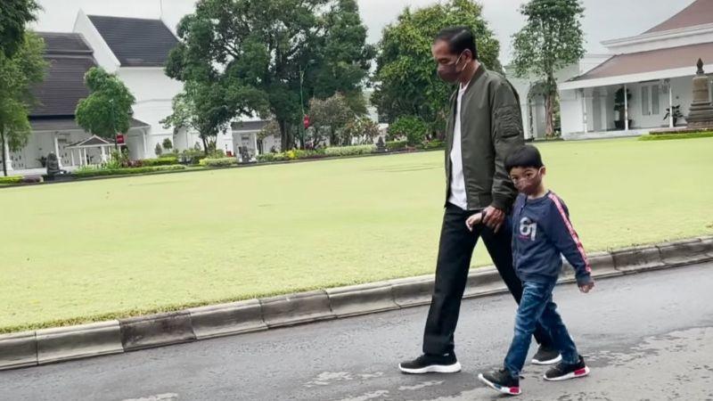 Nostalgia Presiden Jokowi: Baru Kemarin Timang Jan Ethes Bayi, Sekarang Sudah Besar Lagi