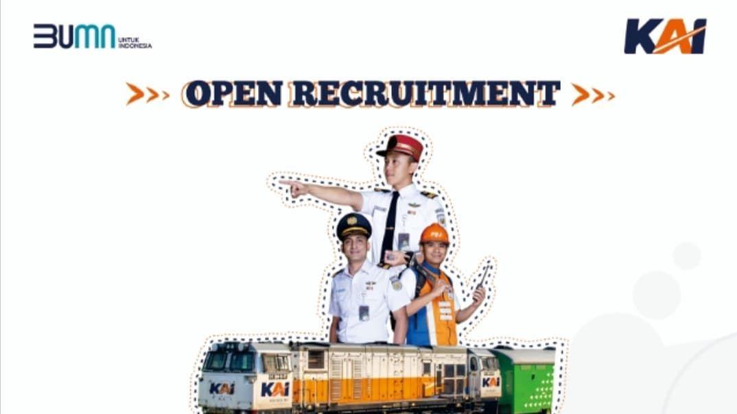 Lowongan Kerja! KAI Buka Rekrutmen untuk Berbagai Formasi, Cek Cara Daftarnya di Sini