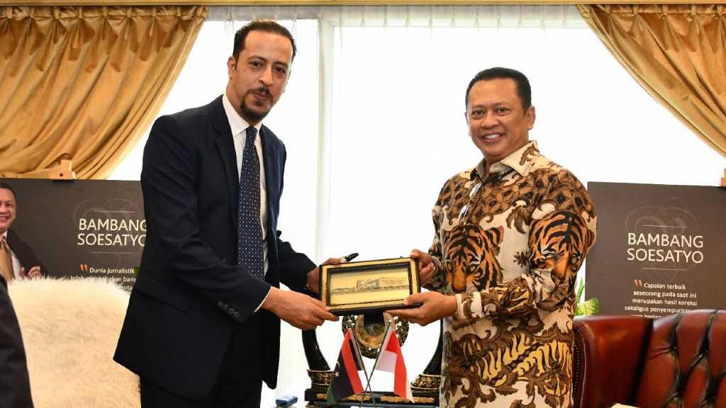 Terima Dubes Libya, Bamsoet Dorong Peningkatan Kerja Sama Ekonomi