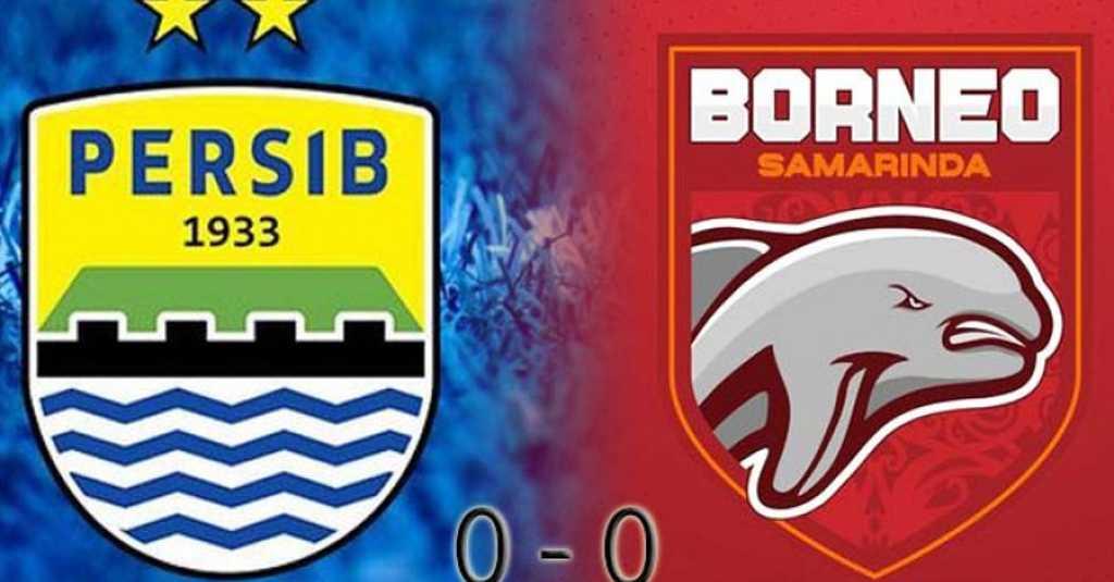 Borneo vs Persib Berakhir Imbang Tanpa Gol