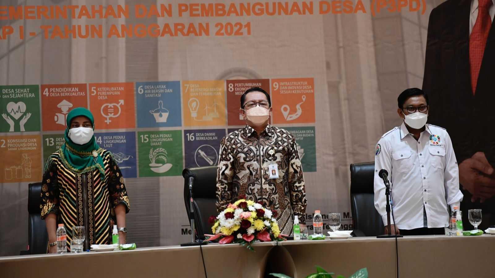 Sekjen Kemendes Jelaskan Tiga Disrupsi di Pembukaan ToT P3PD Tahap 1