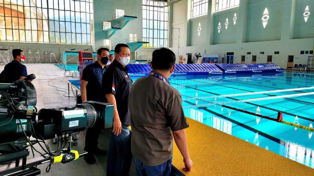 PON XX 2021 Siap Digelar, Bamsoet: Stadion Renang Aquatic Papua Termegah dan Terbaik di Indonesia