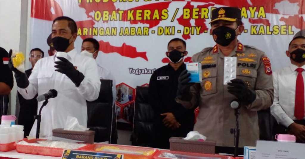 Bareskrim : Pengungkapan Kasus Obat Keras Ilegal DIY adalah Terbesar