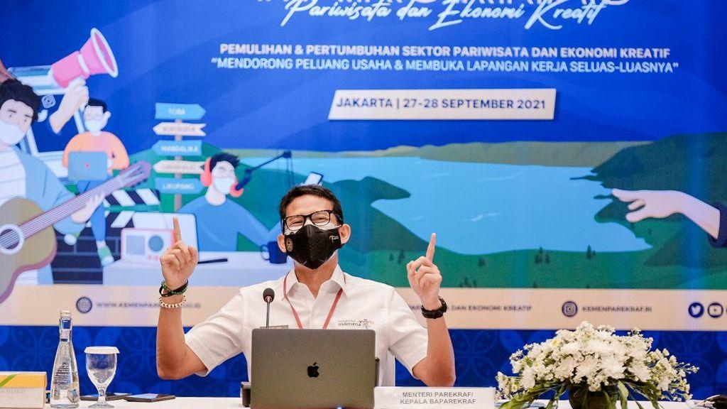 Kemenparekraf Gelar Rakornas Pariwisata dan Ekonomi Kreatif 2021
