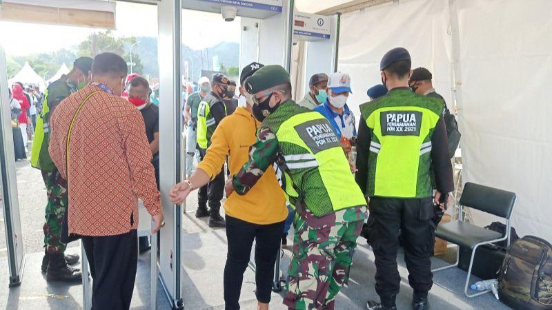 Pastikan Keamanan, Pengunjung Pembukaan PON Papua Harus Lalui Empat Lapis Pemeriksaan