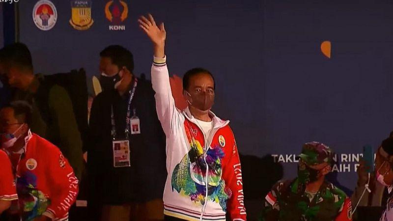 Momen Bersejarah Tercipta, Presiden Jokowi Hadiri PON Pertama di Tanah Papua