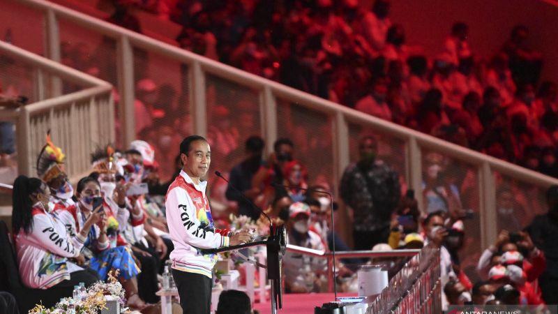 Di Pembukaan PON Papua, Jokowi Blak-blakan Beberkan Upayanya Majukan Papua