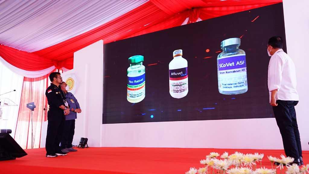 Mentan Launching 3 Vaksin Hewan pada Acara Puncak Hari Rabies Sedunia