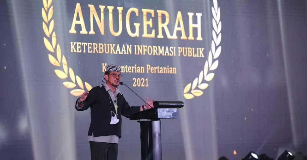 Mentan SYL Tekankan Pentingnya Data dan Informasi Publik