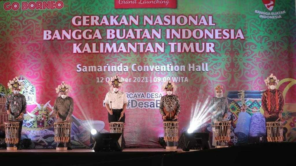 Gernas Bangga Buatan Indonesia Kaltim Go Borneo Diluncurkan