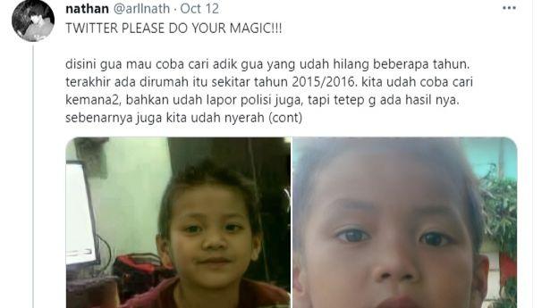 Kisah Nyata Mengharukan! Wanita Jaksel Ini Berhasil Temukan Adik yang Terpisah 5 Tahun Berkat Twitter