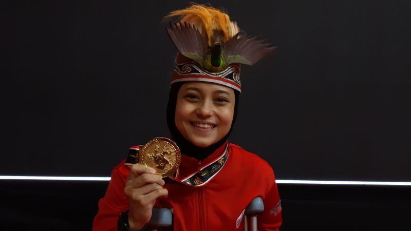 Atlet Cantik Ini Raih Medali Emas Tanpa Bertanding di PON Papua, Ternyata Ada Kisah Haru di Baliknya
