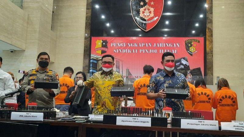 Sikat Habis! Polisi Ciduk 7 Tersangka Pinjol Ilegal, Ada Seorang Warga Asing yang Jadi Pendana Masih Buron