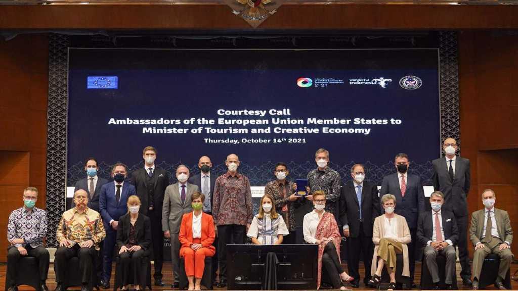 Menparekraf Undang 19 Duta Besar Anggota Uni Eropa Bersinergi Geliatkan Sektor Parekraf