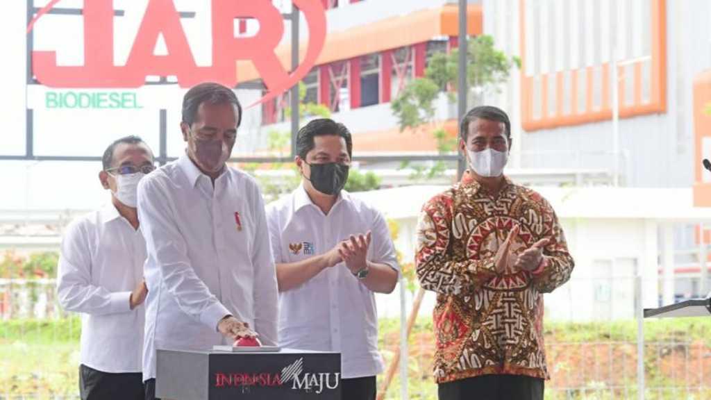 Dari Kalsel, Jokowi Tegaskan Pegang Teguh Komitmen Tinggalkan Energi Fosil