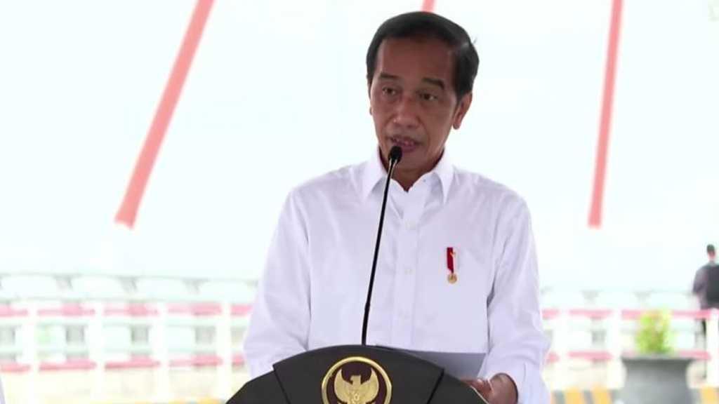 Jokowi Resmikan Sei Alalak, Jembatan Berteknologi Tinggi yang Bisa Bertahan 100 Tahun
