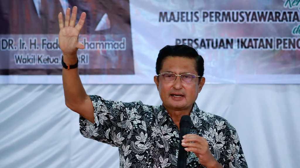Sosialisasi 4 Pilar ke Pengemudi Bentor, Fadel Muhammad Harap Jadi Pegangan Hidup