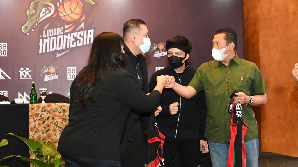 Bamsoet Dukung Louvre Indonesia Berlaga di ASEAN Basketball League 2022