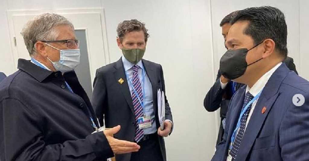 Pertemuan Erick Thohir dengan Bill Gates Awalnya Diskusi Iklim, Ujung-ujungnya Bahas Pengembangan Vaksin mRNA
