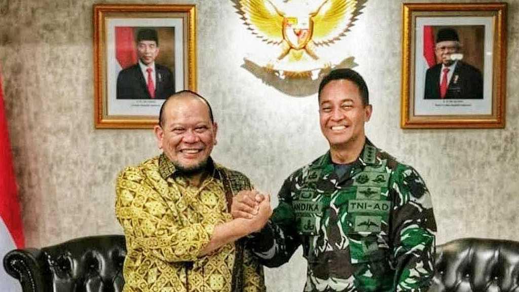 Di Tangan Panglima Baru, Ketua DPD RI Berharap TNI Semakin Profesional dan Diperhitungkan