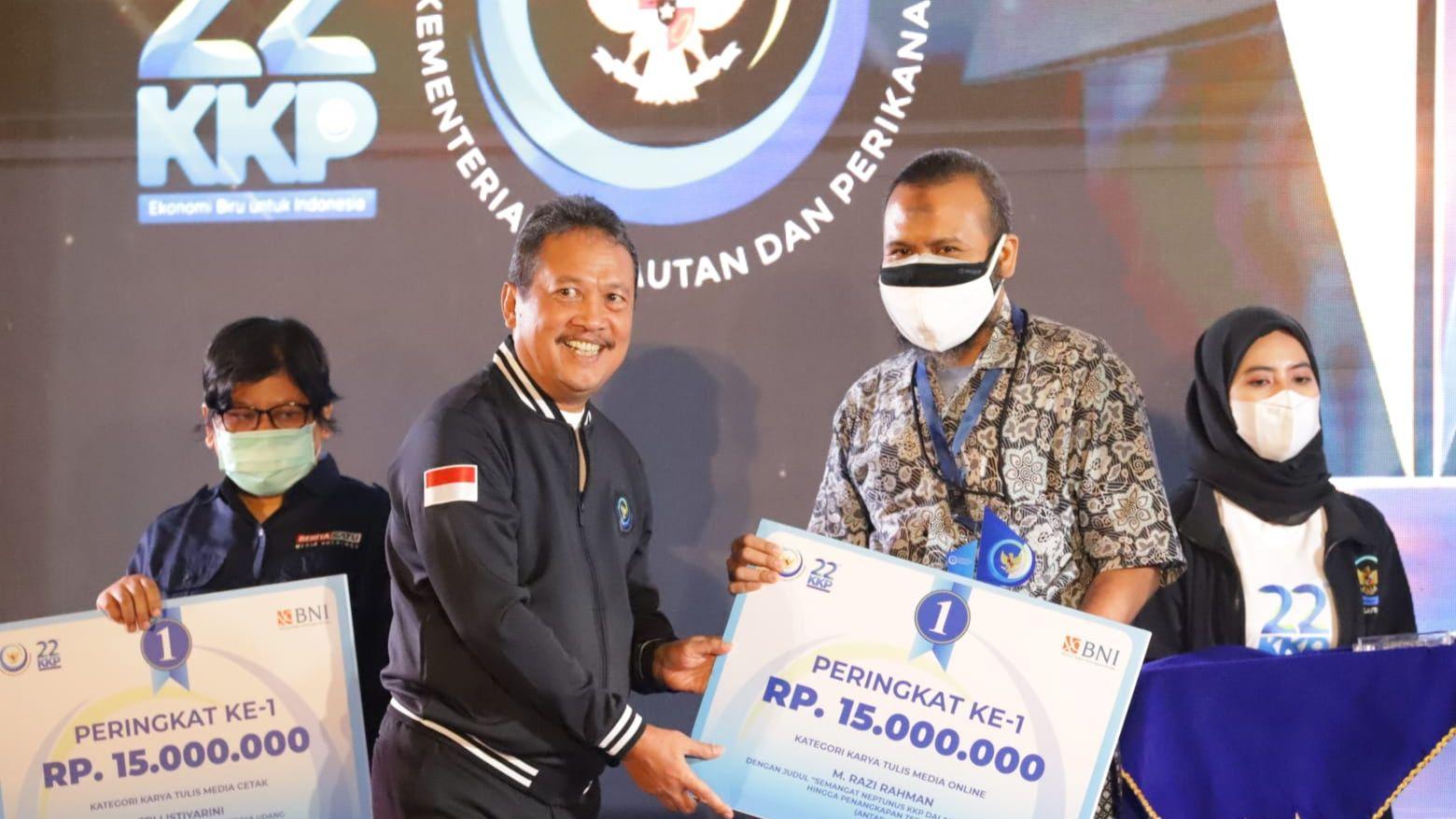 KKP Gelar Puncak Acara Anugerah Jurnalistik Sahabat Bahari 2021