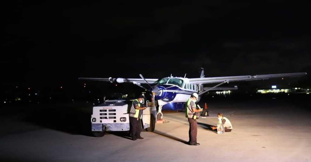 Pesawat  Cessna 208 Caravan  Alami Insiden Pecah Ban di Bandara Ngurah Rai Bali, Landasan Pacu Langsung Ditutup
