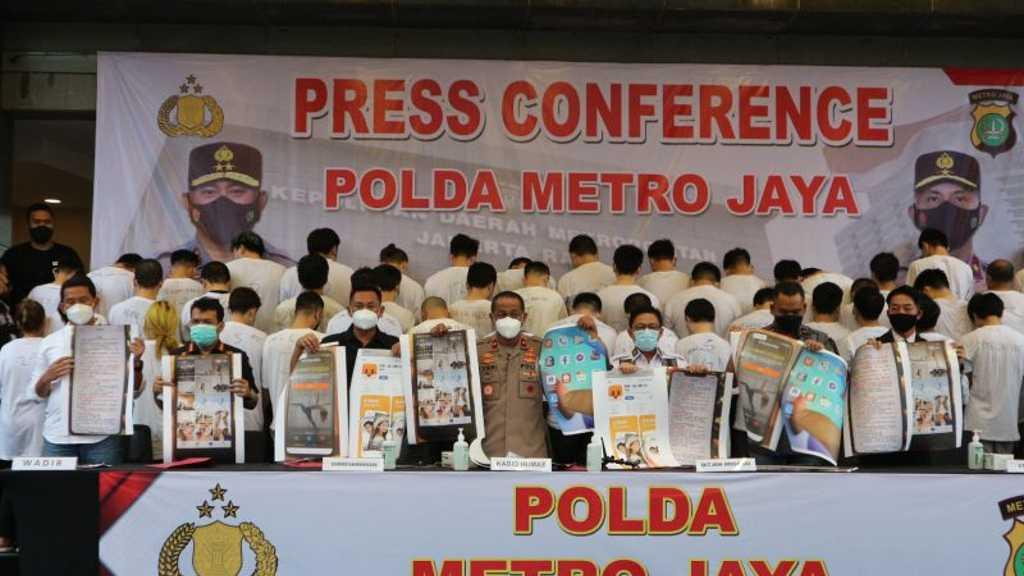 48 WNA China dan Vietnam Pelaku Pencurian Data Diringkus, Modusnya Video Call Mesum