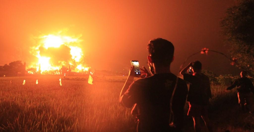 Satu Tangki Kilang Cilacap yang Terbakar Berisi Produk Pertalite