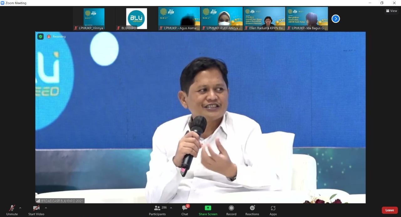 BLU LPMUKP Bangkitkan UMKM Pulihkan Ekonomi Nasional