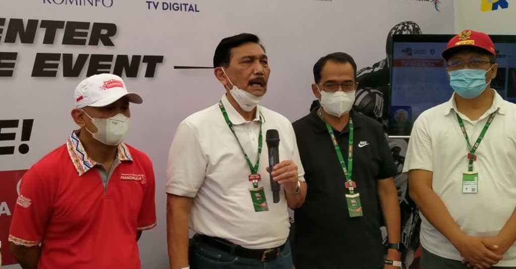 Saat Luhut Tantang Gubernur NTB Gelar F1 di Sirkuit Mandalika, 'Tapi Apakah Bisa? Kita Lihat Saja Peluangnya'