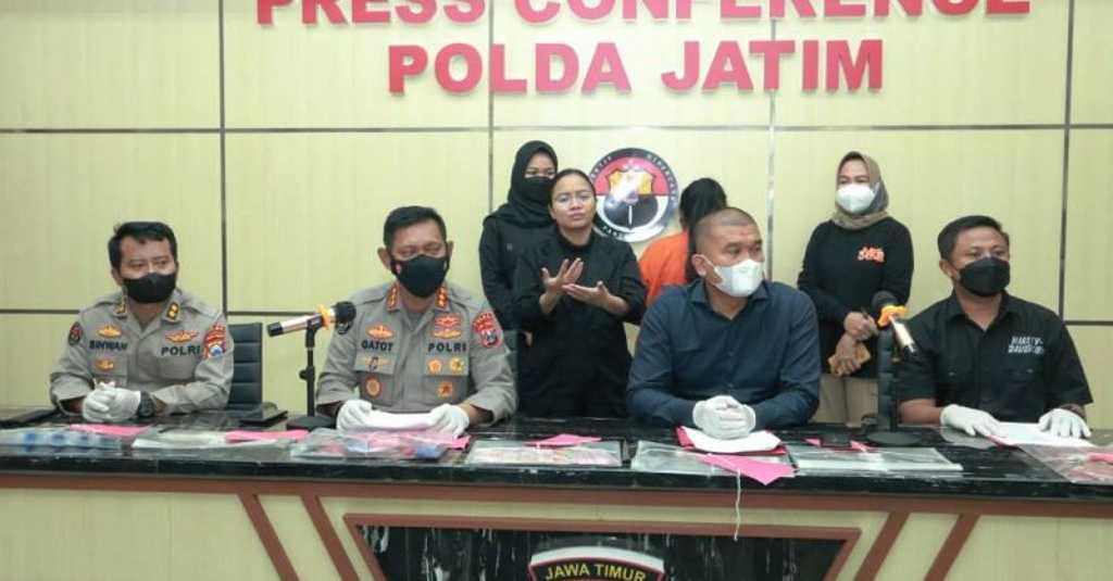Polda Jatim Bongkar Kasus Perdagangan Perempuan dan Anak