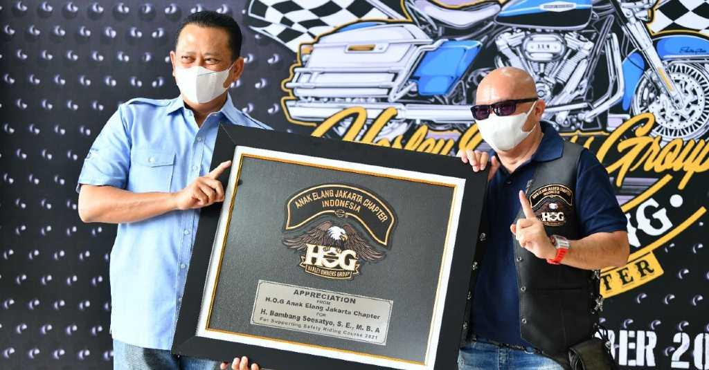 Pelatihan Keselamatan Berkendara Motor Besar HOG Anak Elang, Bamsoet: Keselamatan Berkendara Tanggungjawab Seluruh Pengguna Jalan