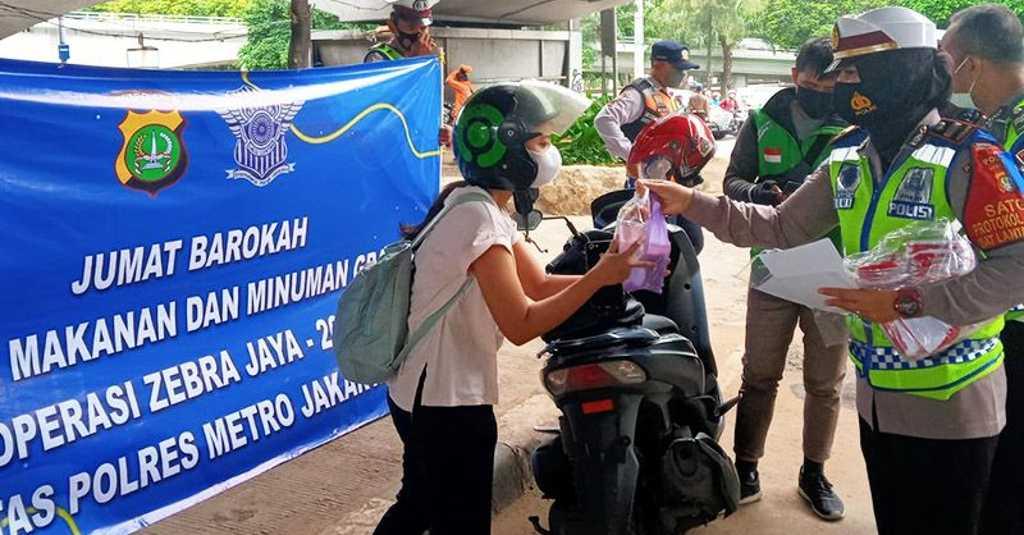 Ditlantas Polda Metro Jaya Tegur 15.800 Pelanggar Lalu Lintas Selama Pelaksanaan Operasi Zebra