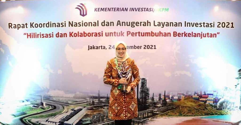 Pemkab Purwakarta Sabet Anugerah Layanan Investasi 2021