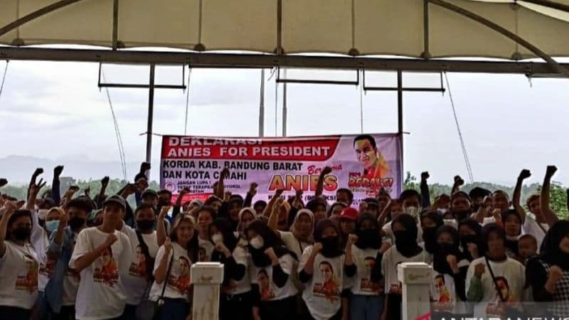 Muncul Relawan Anies Calon Presiden 2024 di Jawa Barat, Alasan Dukung Anies karena Santun, Jujur, dan Cakap Dalam Memimpin