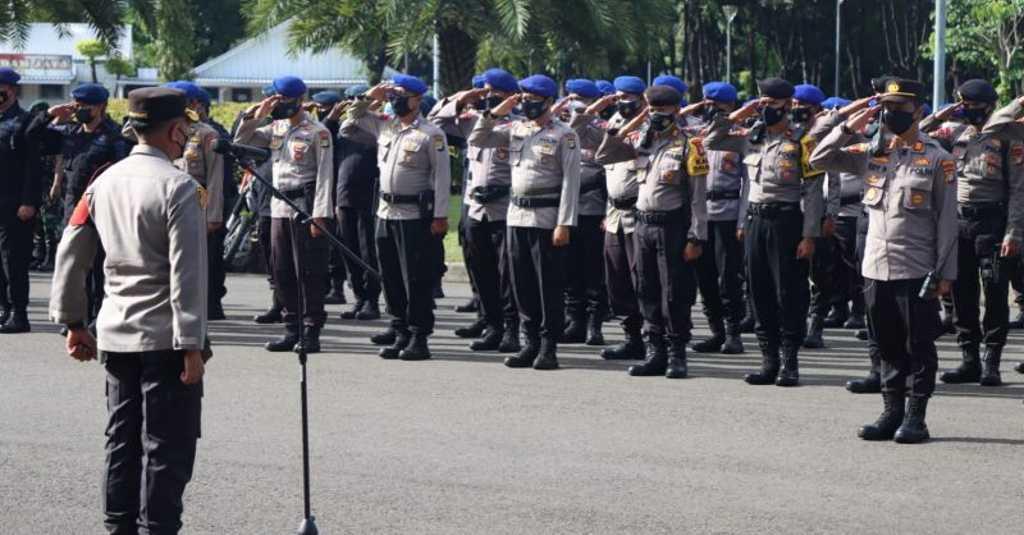 1.499 Personel Gabungan TNI dan Polri Disiapkan untuk Kawal Aksi Demonstrasi Aliansi Mahasiswa dan Buruh