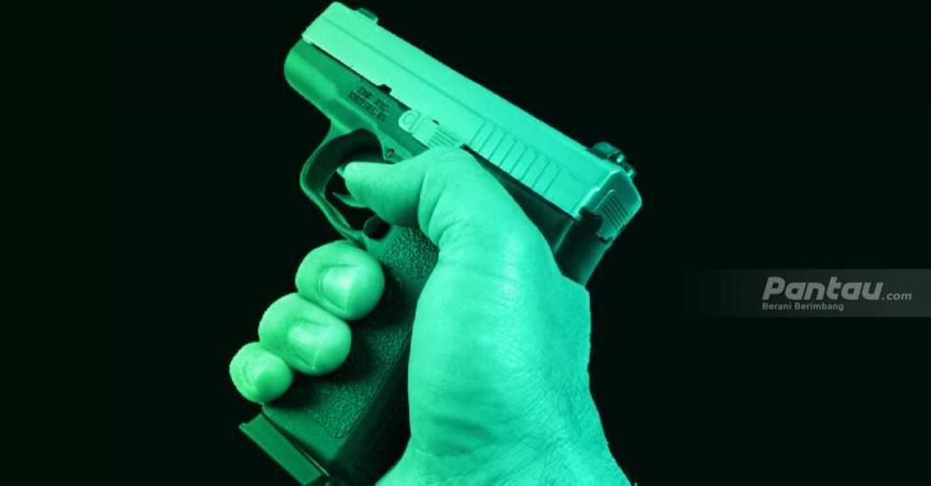 Oknum Polisi Ngamuk dan Todongkan Pistol ke Santri di Ponpes Gowa