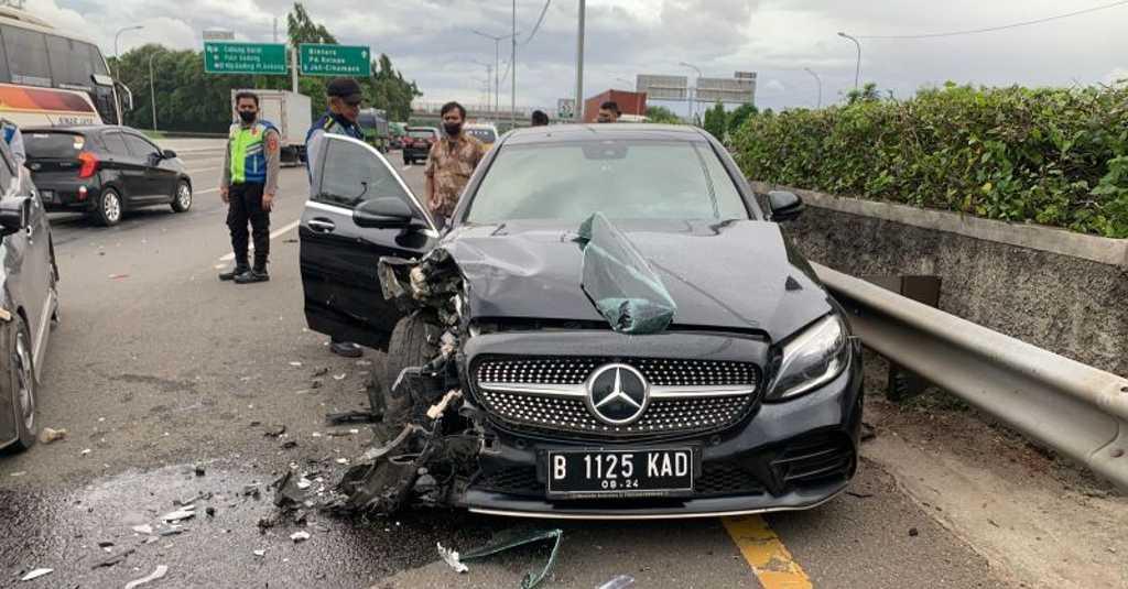 Pengemudi Mercy Lawan Arus di Tol JORR Ditetapkan Sebagai Tersangka, Namun Tidak Ditahan