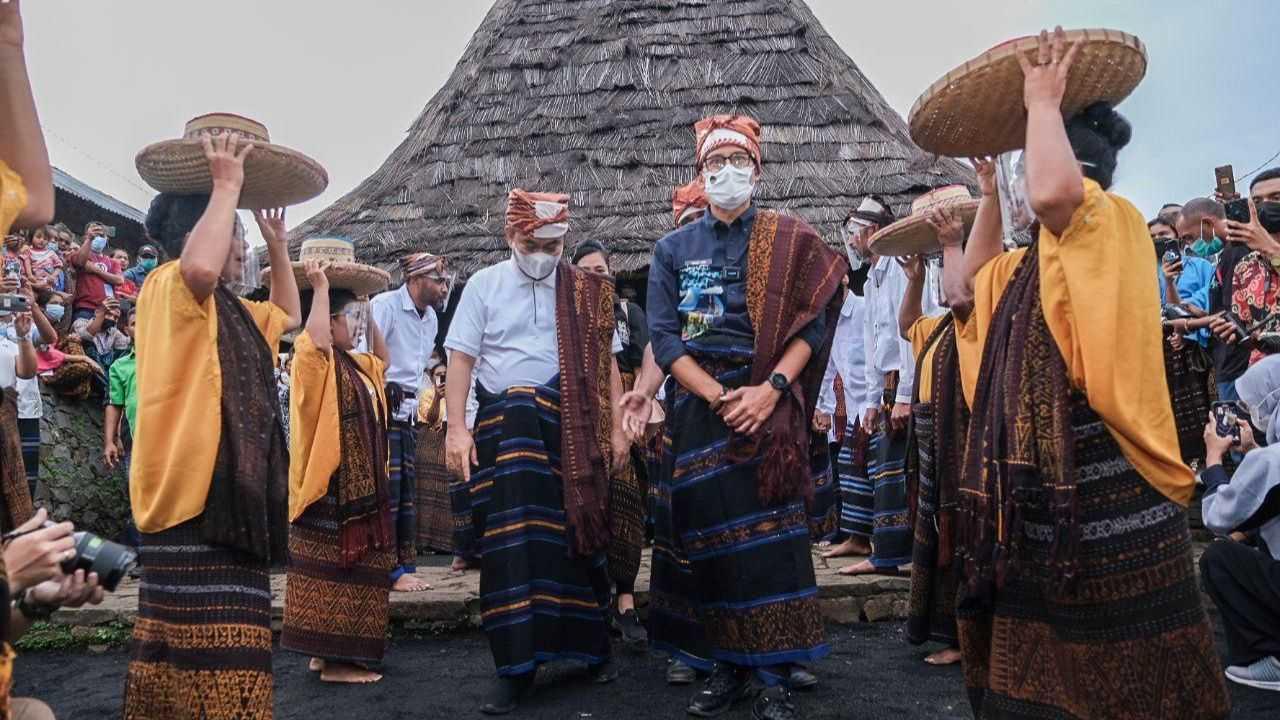 Menparekraf Sandiaga Uno Dukung Pengembangan Ekraf di Desa Detusoko Barat NTT