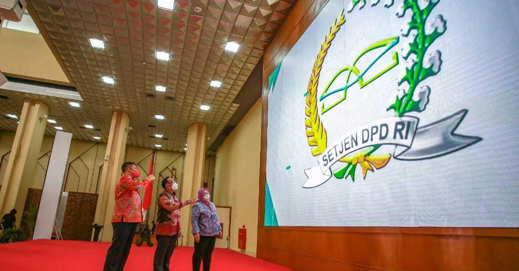 Canangkan Transformasi Digital Sekretariat Jenderal DPD RI Luncurkan Logo Baru
