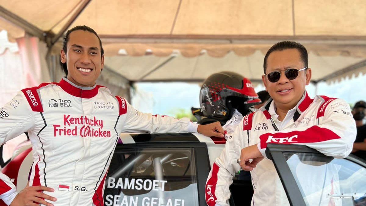 Bamsoet Apresiasi Sean Gelael Juara Nasional Reli Danau Toba 2021