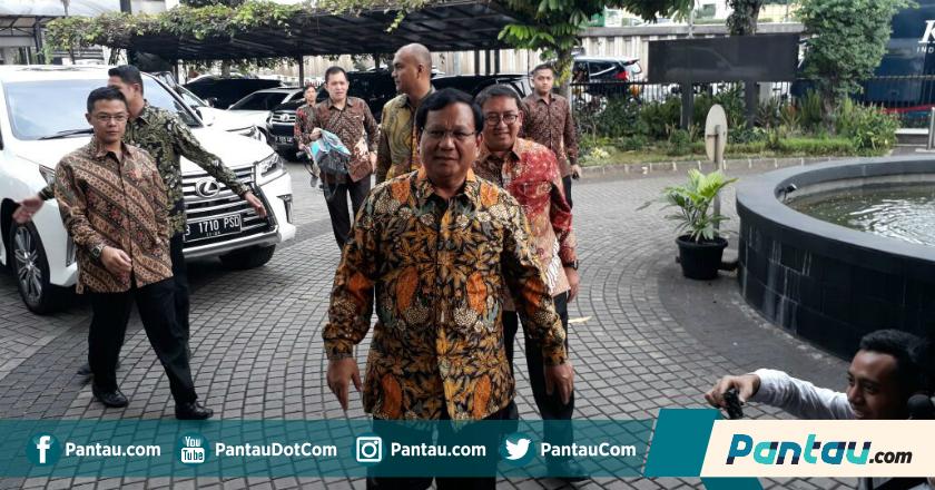 Bahas Finalisasi Tim Pemenangan, Prabowo Temui Parpol Koalisi Nanti Malam