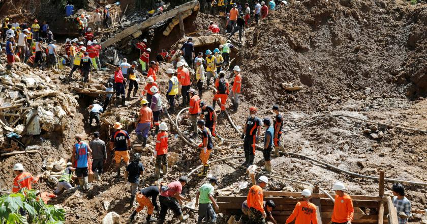 Topan Mangkhut Terjang Thailand, Bocah 2 Tahun Tewas Tertimpa Longsor