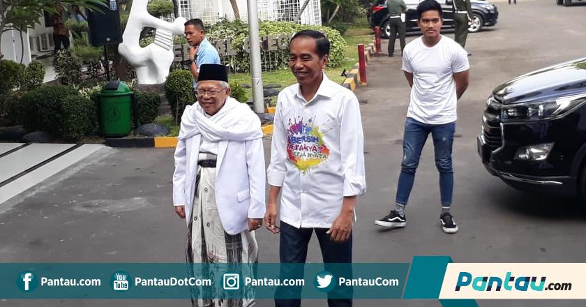 Pengundian Nomor Urut Capres, Jokowi-Ma'ruf Berangkat dari Rumah Aspirasi
