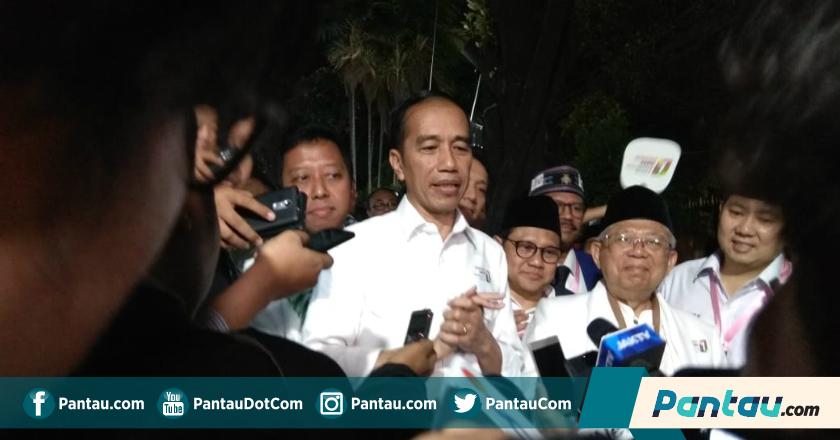 Meski Bersaing di Pilpres, Jokowi Ingin Tetap Akrab dengan Prabowo-Sandi