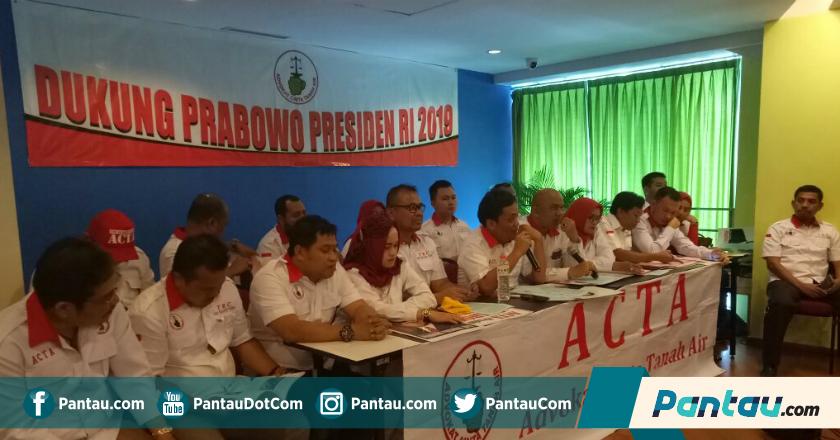 Dukung Prabowo di 2019, ACTA Berharap Tak Ada Intimidasi