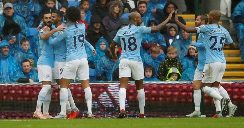 Beringas, Man City Cabik Cardiff 5 Gol Tanpa Balas