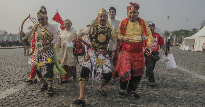 Ada Gatot Kaca dalam Deklarasi Kampanye Damai KPU, Ternyata Dia...