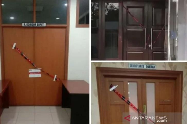 Rumah dan Kantor Bupati Penajam Paser Utara Disegel KPK